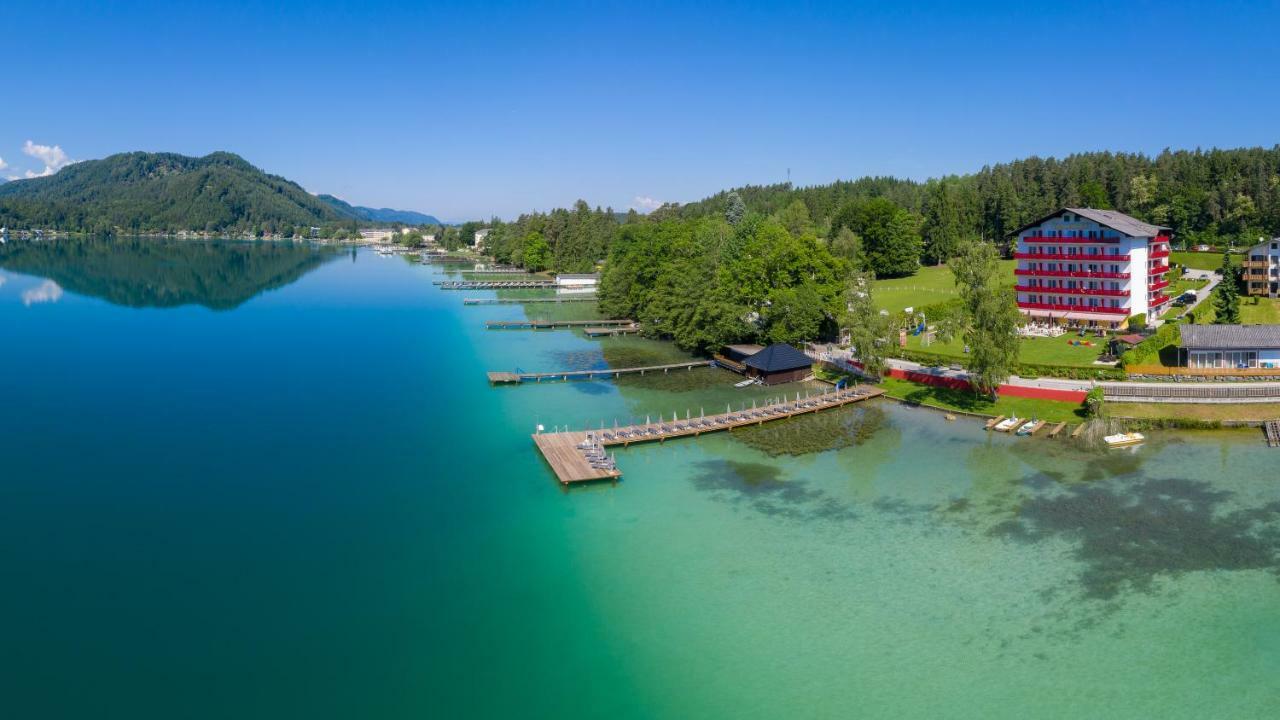 Strandhotel Orchidee Sankt Kanzian am Klopeiner See Eksteriør bilde